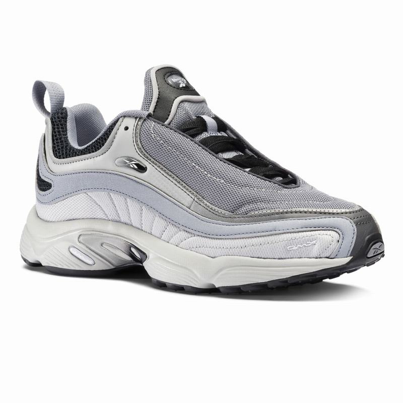 Tenisi Reebok Daytona Dmx Mu Barbati Gri/Negrii/Albi Romania AE9287NM